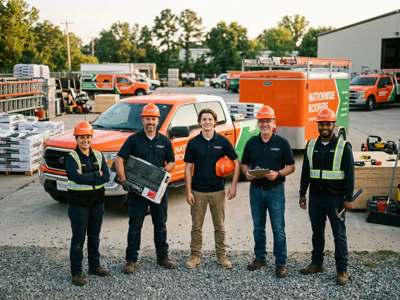 Natiowide Roofers - roof installation in Simpsonville near me